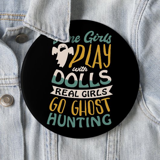 Einige Mädchen spielen mit Puppen, echte Mädchen g Button (Beispiel)