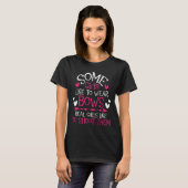 Einige Mädchen tragen gerne Bows Bogenmädchen Bowm T-Shirt (Vorne ganz)
