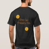 Einige Male durch Pickleballs-T - Shirt treffen (Rückseite)