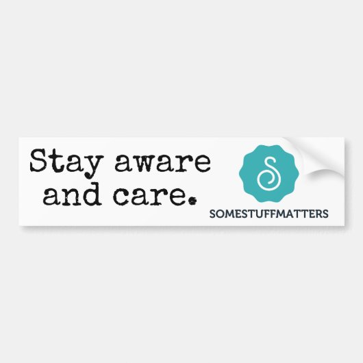 Einige Material-Angelegenheiten: Der Autoaufkleber (Vorne)