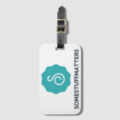 Einige Material-Angelegenheiten: Der Gepäckanhänger (Vorderseite Vertikal)