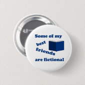 Einige meiner besten Freunde sind kulturell Button (Vorne & Hinten)