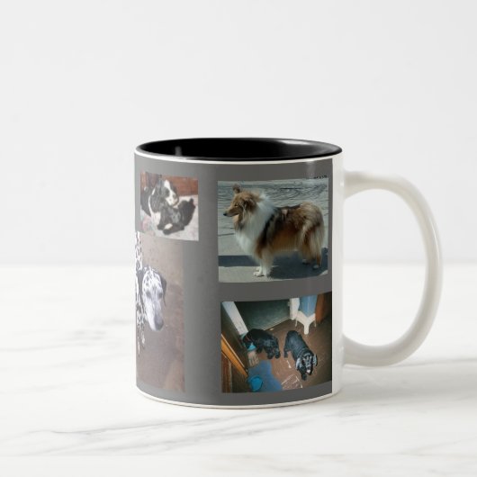 Einige meiner besten Freunde Zweifarbige Tasse (Rechts)