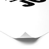 EINIGE MENSCHEN BRAUCHEN NUR POSTER (Ecke)