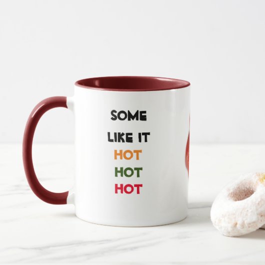 Einige mögen es Hot Custom Combo Tasse von Zazz_it (Mit Donut)