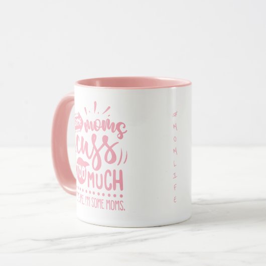 Einige Mütter machen zu viel - Funny #Momlife Tass Tasse (Vorderseite Links)