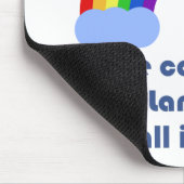 Einige nennen es La La Land Mousepad (Ecke)