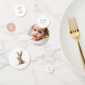 Einige Niedliche Rose Kindergeburtstag Konfetti (Gruppe)