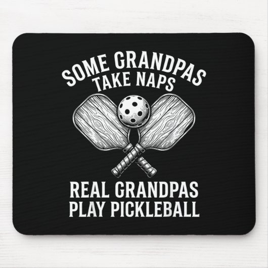 Einige Omas machen Nickerchen echte Omas spielen Mousepad (Vorne)