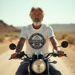 Einige Omas spielen Bingo Echte Omas fahren Motorr T-Shirt