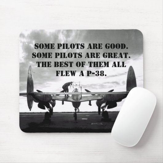Einige Piloten sind großartig. Bester Flew a P-3 Mousepad (Mit Mouse)