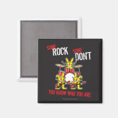 Einige Rock Magnet (Vorderseite/Rückseite)