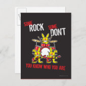 Einige Rock Postkarte (Vorne/Hinten)