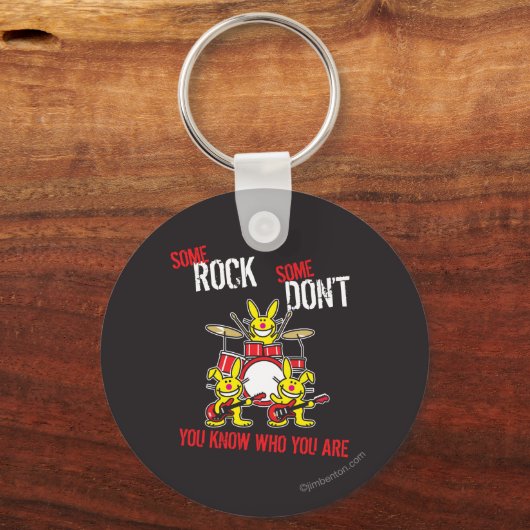 Einige Rock Schlüsselanhänger (Vorderseite)