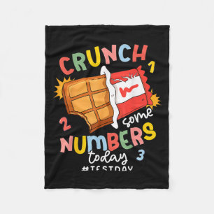 Einige Rock the Number Today Teacher Test Day Fleecedecke