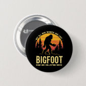 Einige sammeln Rocks Geologin Rockhounding B Button (Vorne & Hinten)