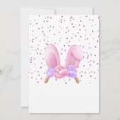 Einige Sonne ist eine Einladung, sonniges Party, 1 Einladung (Rückseite)