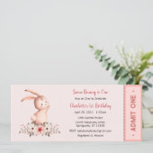 Einige Sonne ist eine Einladung, sonniges Party, 1 Einladung (Stehend Vorderseite)