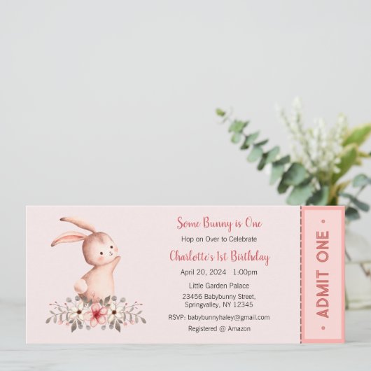 Einige Sonne ist eine Einladung, sonniges Party, 1 Einladung (Stehend Vorderseite)