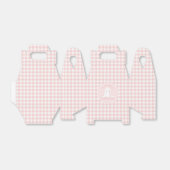 Einige Sonne ist One Pink Gingham Birthday Geschenkschachtel (Ungefaltet)