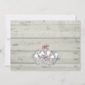 Einige Sonnenstrahlen sind eine Ostergeburt-Party- Einladung (Rückseite)