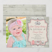 Einige Sonnenstrahlen sind eine Ostergeburt-Party- Einladung (Vorne/Hinten)