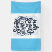 Einige sonnige Lieben Banner (Vertikal)