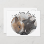 Einige sonnige Lieben Feiertagspostkarte (Vorne/Hinten)