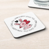 Einige sonnige Lieben Getränkeuntersetzer (Linke Seite)