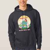 Einige sonnige Lieben Hoodie (Vorderseite)