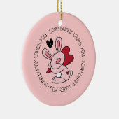 Einige sonnige Lieben Keramikornament (Rechts)