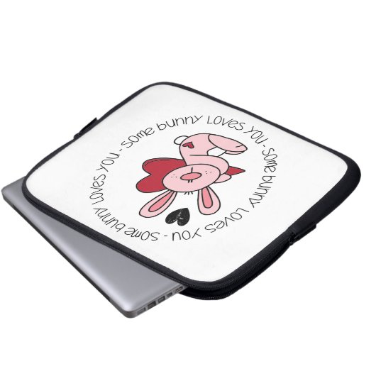 Einige sonnige Lieben Laptopschutzhülle (Vorne Knopf)