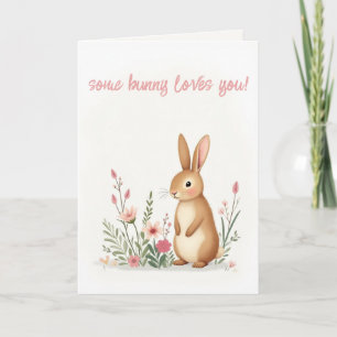 Einige sonnige Lieben Sie glücklich Ostern Foto Karte