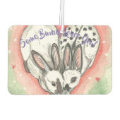 "Einige sonnige Lieben Sie" Herzinfarkt Air Freshe Autolufterfrischer (Rückseite)