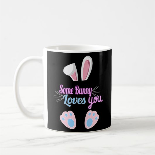 Einige sonnige Lieben Sie Ostern Kaffeetasse (Links)