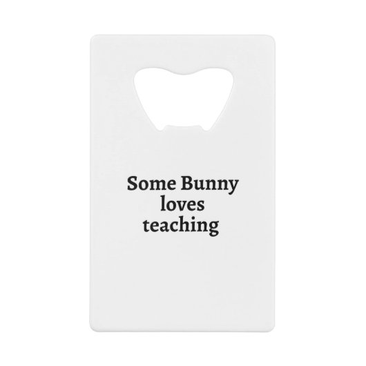 Einige sonnige Lieben unterrichten Geldbeutel Flaschenöffner (Vorderseite)