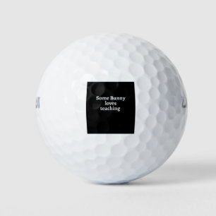 Einige sonnige Lieben unterrichten Golfball
