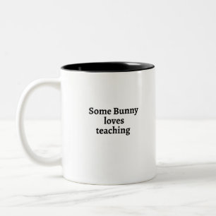 Einige sonnige Lieben unterrichten Zweifarbige Tasse