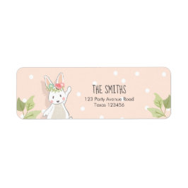 Einige sonnige Rücksendeadressen-Aufkleber Osterpi