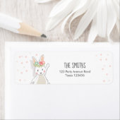 Einige sonnige Rücksendeadressen-Aufkleber Osterpi (Insitu)