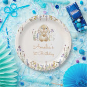 Einige sonnige Wildblume Geburtstagspapier-Teller Pappteller (Party)