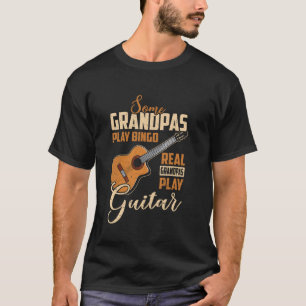 Einige spielen Bingo Wirkliche Omas spielen Gitarr T-Shirt