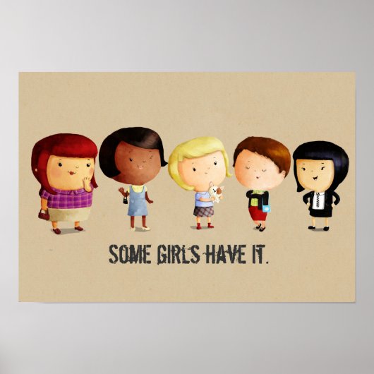 Einige Subkultur-Mädchen Poster (Vorne)