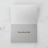 Einige Tage Karte (Innenseite)