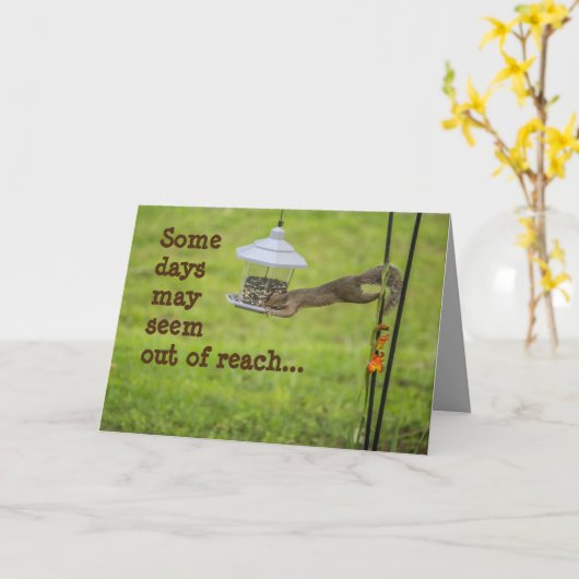 Einige Tage Karte (Gelbe Blume)