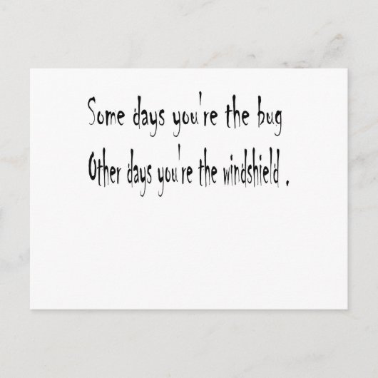 Einige Tage Postkarte (Vorderseite)