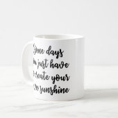 Einige TagTasse Kaffeetasse (Vorderseite Links)