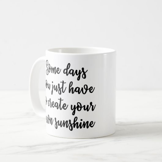 Einige TagTasse Kaffeetasse (Vorderseite Links)