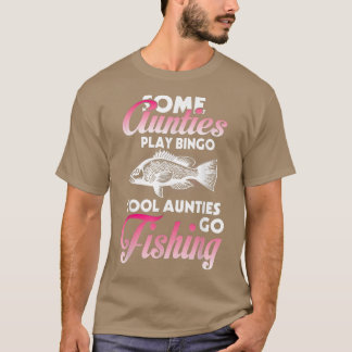 Einige Tanten spielen Bingo Cool Tanten gehen Fisc T-Shirt