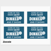 Einige von Ihnen haben noch nie getinkt und es zei Rechteckiger Aufkleber (Blatt)